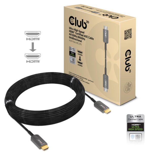 Club3D CAC-1377 15m HDMI kaabel