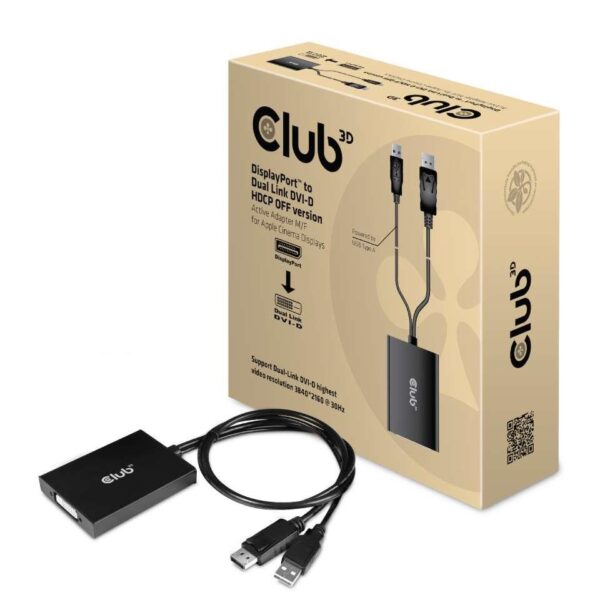 Club3D USB to DVI/DisplayPort adapter CAC-1010-A