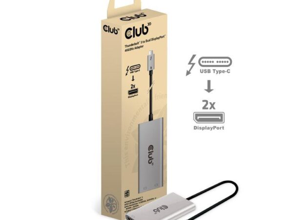 Club3D thunderbolt to displayport adapter CSV-1586
