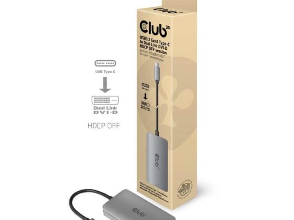 Club3D USB-C to DVI adapter CAC-1510-A