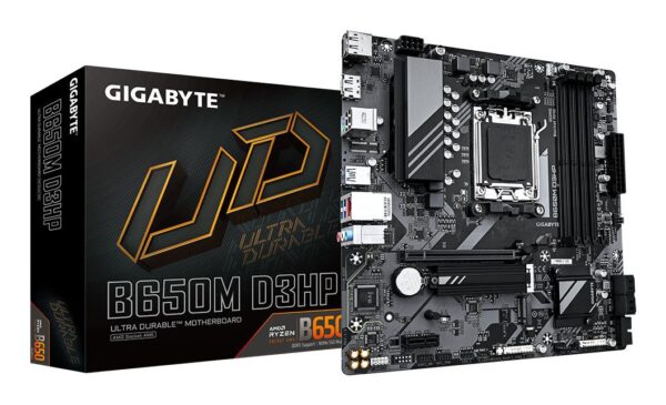 Gigabyte B650M D3HP am5 ddr5 emaplaat