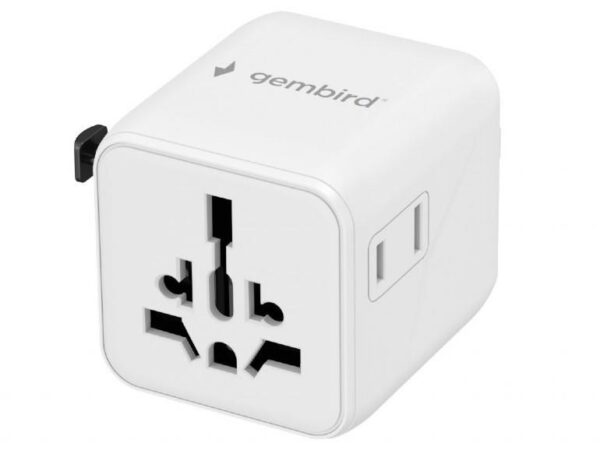 ELKO: 1449351 Gembird reisadapter valge