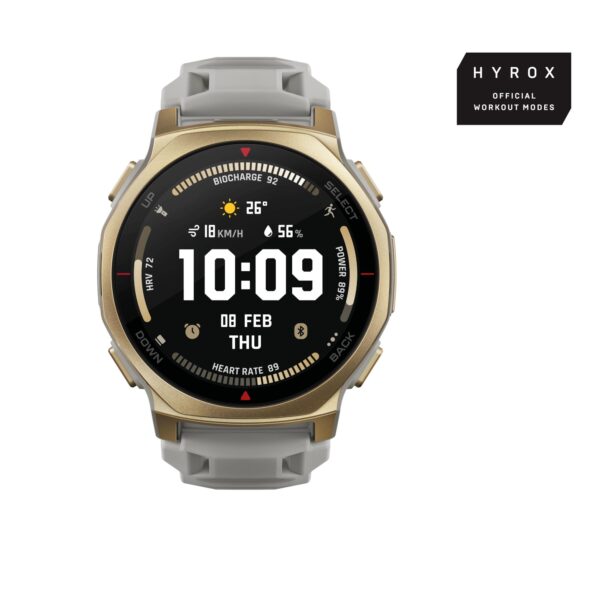 Amazfit | T-Rex 3 Pro nutikell 44mm | W2548GL2N | Arctic Gold