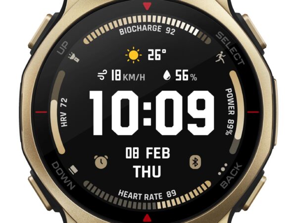 ELKO: 1449380 Amazfit | T-Rex 3 Pro nutikell 44mm | W2548GL1N | Must/Kuld