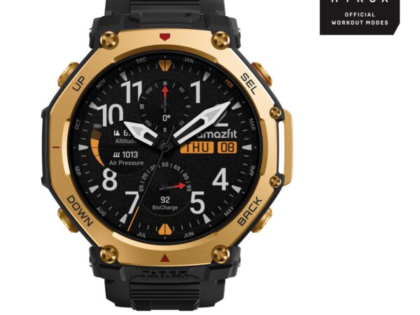 ELKO: 1449381 Amazfit | T-Rex 3 Pro nutikell 48mm | W2443EU5N | Must/Kuld
