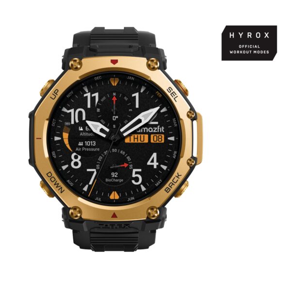 Amazfit | T-Rex 3 Pro nutikell 48mm | W2443EU5N | Must/Kuld