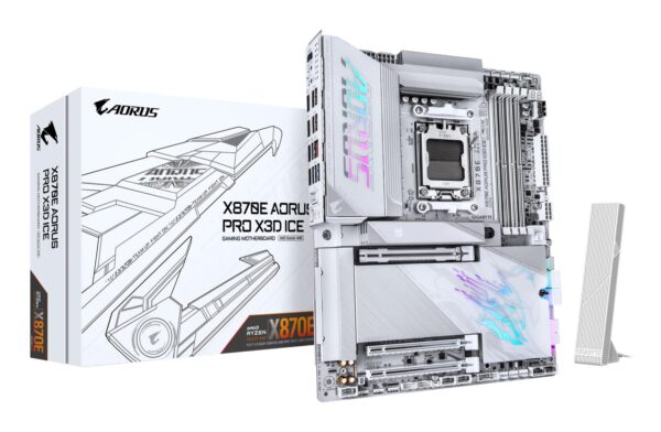 ELKO: 1449517 Gigabyte X870E A Pro X ICE emaplaat