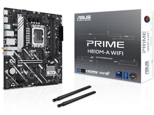 ELKO: 1449535 Asus Prime H810M-A wifi lga1851 emaplaat