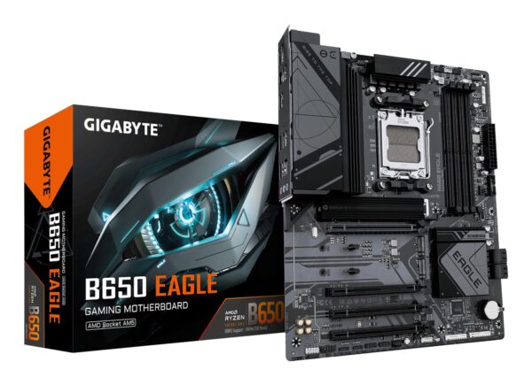 Gigabyte B650 Eagle AX am5 ddr5 emaplaat