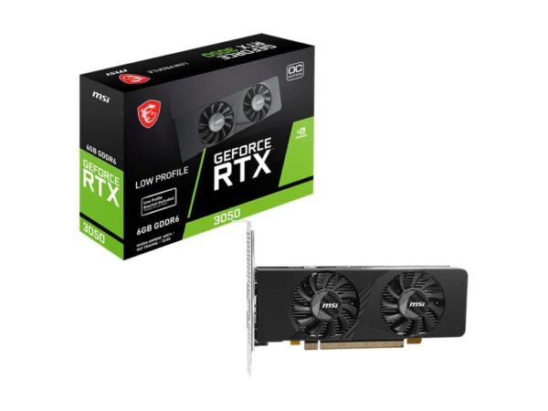 ELKO: 1449644 MSI GeForce RTX 3050 6GB GDDR6 graafikakaart RTX3050LPE6GOC