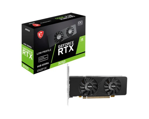ELKO: 1449644 MSI GeForce RTX 3050 6GB GDDR6 graafikakaart RTX3050LPE6GOC