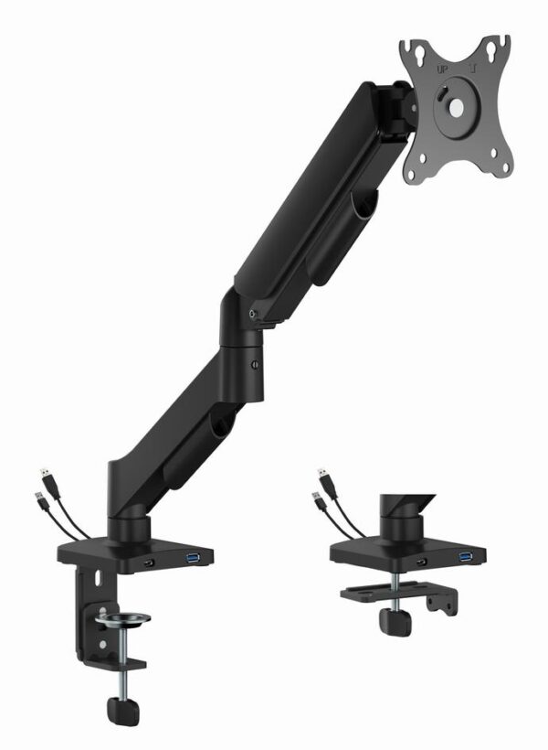 ELKO: 1449733 Gembird | Monitorihoob USB-ga | MA-DA1U-01 | 17-32" | Must