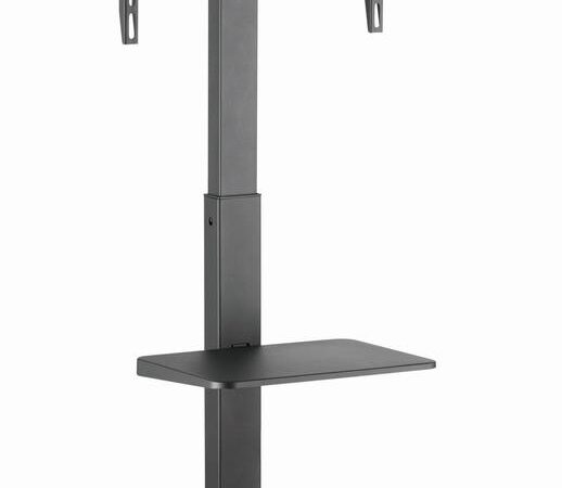 ELKO: 1449742 Gembird | Põrandastatiiv | TVS-75S-02 | 37-75" | Must