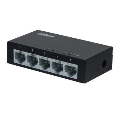 ELKO: 1449914 Dahua switch 5-port 10/100Mbps