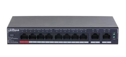 ELKO: 1449934 Võrgulüliti Dahua SG4010P 10-port PoE