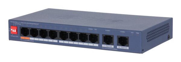 Dahua võrgulüliti CS4010-8ET2GT-60 8-port PoE 60W