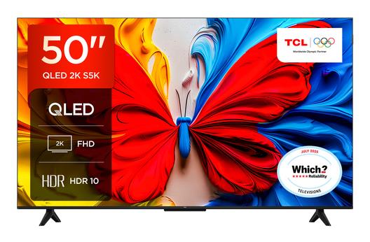 ELKO: 1450127 TCL 50V5C | 50” Full HD QLED Smart TV | Google TV