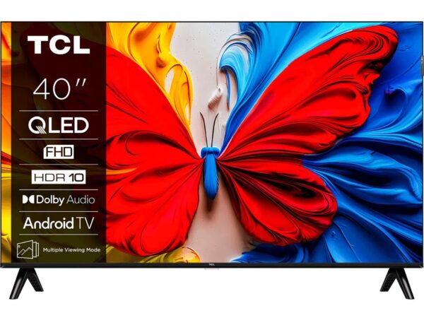 ELKO: 1450130 TCL 40V5C | 40” Full HD QLED Smart TV | Google TV