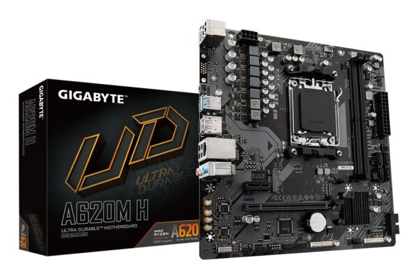 Emaplaat Gigabyte A620M H DDR5 AM5 Micro-ATX