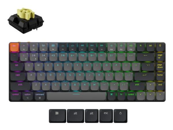 ELKO: 1450318 Juhtmevaba RGB klaviatuur Keychron K3 must K3X-B4