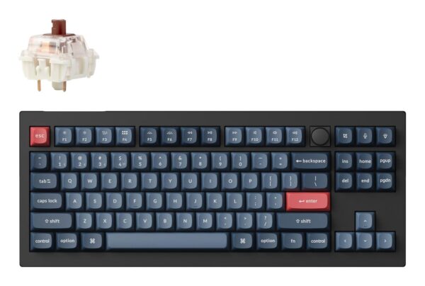 Keychron V3 Max rgb juhtmevaba klaviatuur carbon black V3M-D3
