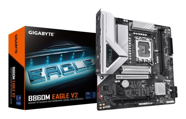 Gigabyte B860M Eagle v2 lga1851 ddr5 emaplaat
