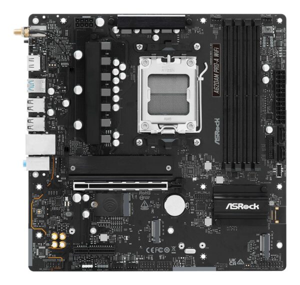 ELKO: 1451037 Asrock A620A Pro-A wifi am5 ddr5 emaplaat