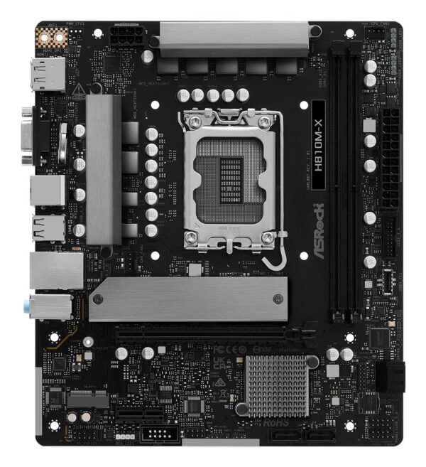 Emaplaat ASRock H810M-X DDR5 LGA1851 Micro-ATX