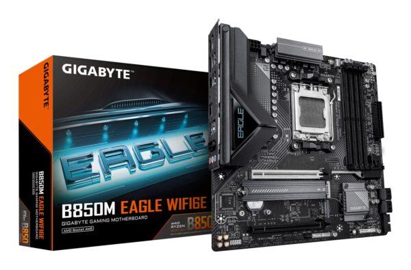 Gigabyte B850M Eagle WiFi6E emaplaat
