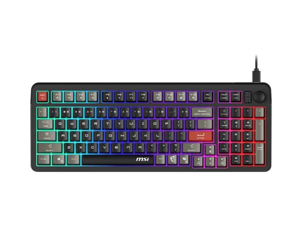 MSI mänguriklaviatuur Forge GK110 US must