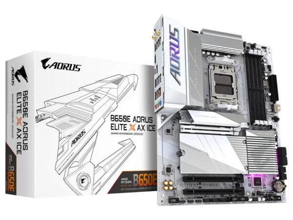 Gigabyte B650 AORUS Elite AX ICE emaplaat
