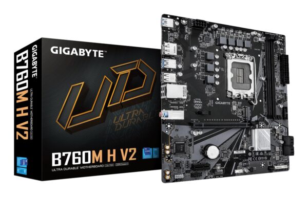 Gigabyte B760M H V2 DDR5 emaplaat