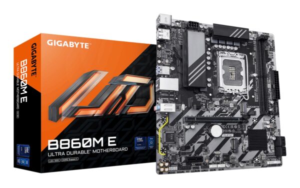 Gigabyte B860M E lga1851 ddr5 emaplaat