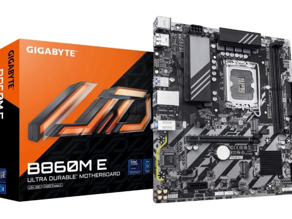Gigabyte B860M E lga1851 ddr5 emaplaat