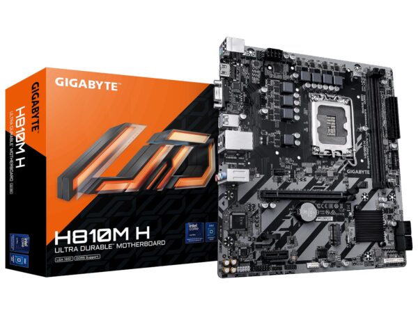 ELKO: 1451399 Emaplaat Gigabyte H810M H1 DDR5 LGA1851 Micro-ATX