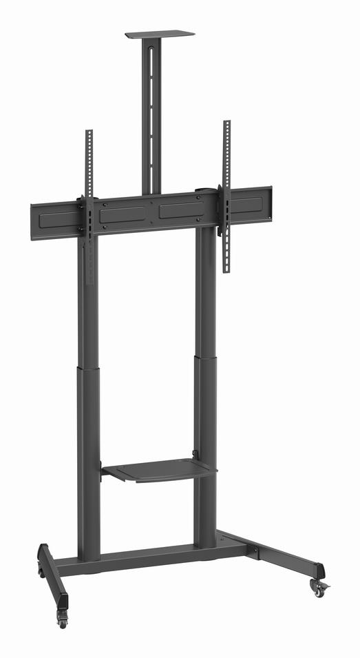Gembird | Põrandastatiiv | TVS-100T-03 | 60-100" | Must