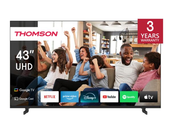 ELKO: 1452662 Thomson 43UG4S14 | 43” LED 4K Smart TV | Google TV | UHD