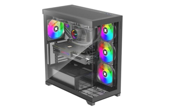 Xilence X818 must arvutikorpus ARGB