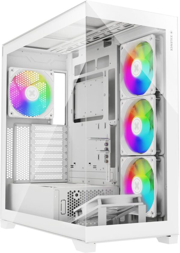 Xilence X818 valge arvutikorpus ARGB