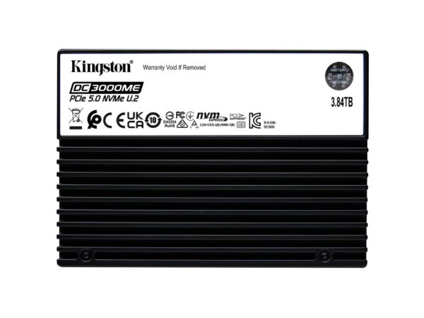 ELKO: 1452767 Kingston DC3000ME 3.84TB NVMe SSD U.2