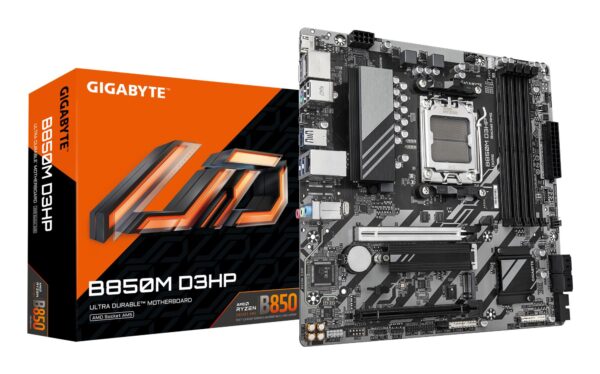 Gigabyte B850M D3HP am5 ddr5 emaplaat