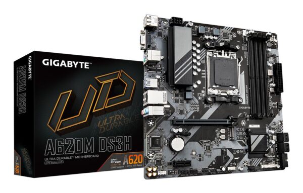 Emaplaat Gigabyte A620M DS3H DDR5 AM5 Micro-ATX