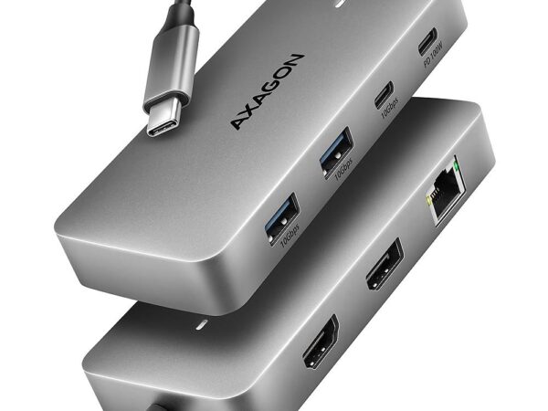 ELKO: 1453399 USB-C jaotur Axagon HDMI DP 3-port