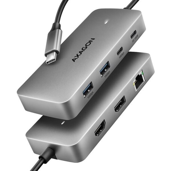 ELKO: 1453399 USB-C jaotur Axagon HDMI DP 3-port