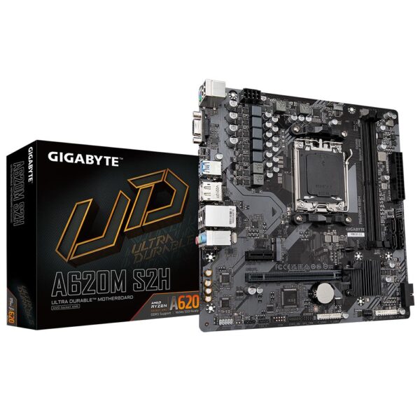 Emaplaat Gigabyte A620M S2H DDR5 AM5 Micro-ATX