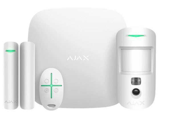 ELKO: 1453509 Ajax StarterKit Cam HDR alarmsüsteem valge