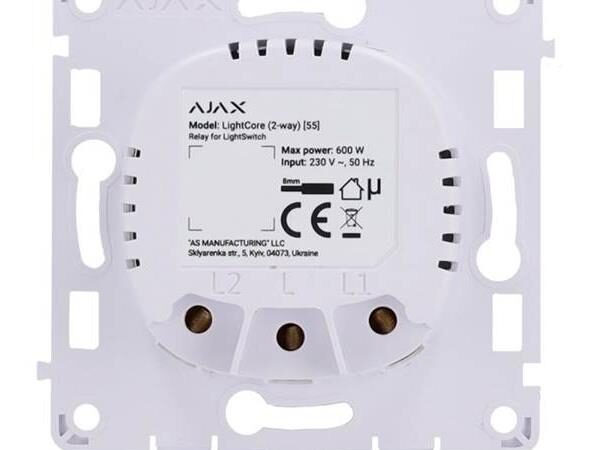 ELKO: 1453510 Nutika kodu lüliti Ajax LightCore 2-way