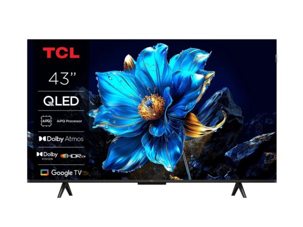 ELKO: 1453560 TCL 43T69C | 43” QLED 4K Smart TV | Google TV | UHD