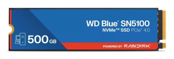 ELKO: 1453583 SanDisk Blue SN5100 500GB NVMe SSD