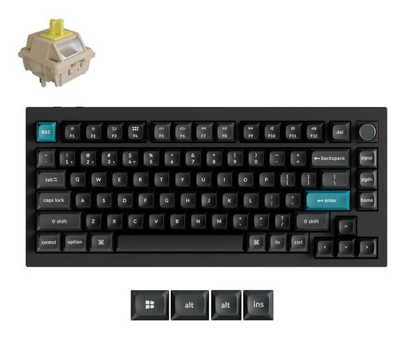 Keychron Q1 Ultra juhtmevaba klaviatuur must